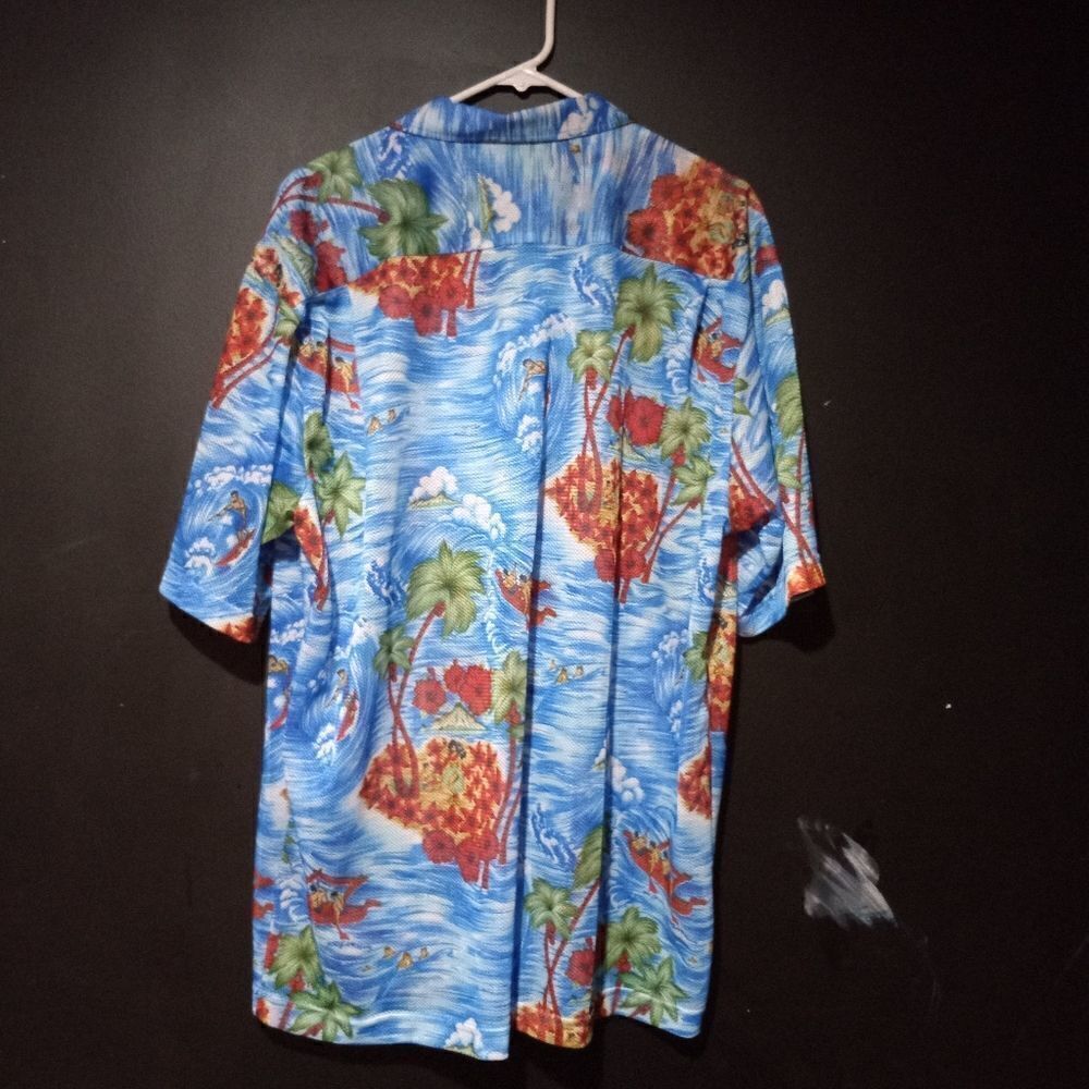 Vintage “Ocean Currents” original special brand aloha shirt - Picture 5 of 5
